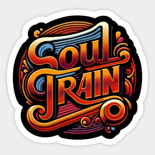 Soul Train Sticker